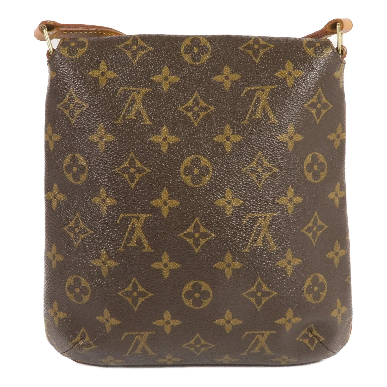 LOUIS VUITTON Musette Salsa M51387 Shoulder Bag Coated Canvas 棕色 Coated Canvas Rank B - Thumbnail 2