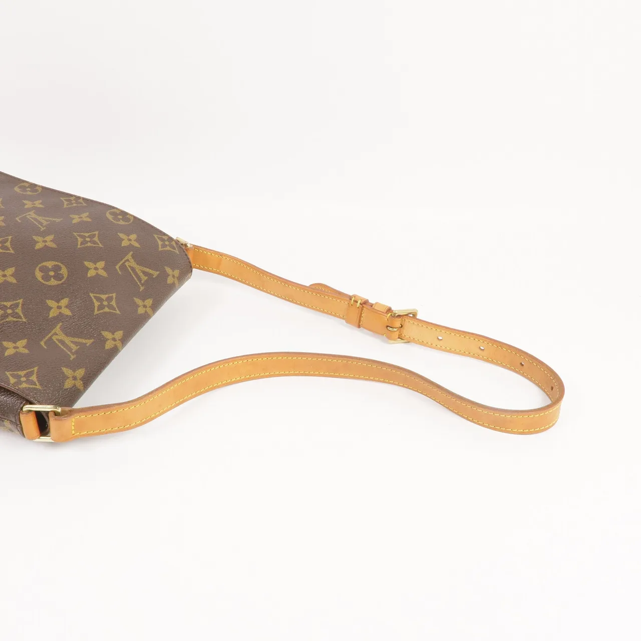LOUIS VUITTON Musette Salsa M51387 Shoulder Bag Coated Canvas 棕色 Coated Canvas Rank B - Thumbnail 5