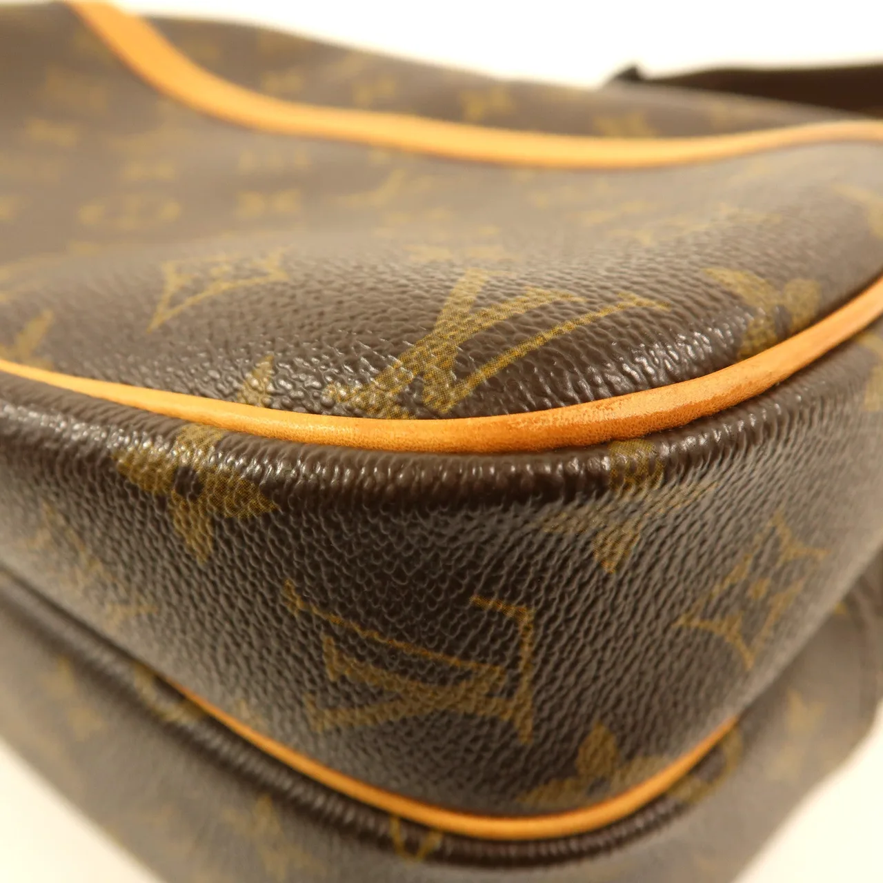 LOUIS VUITTON Reporter M45254 Shoulder Bag Coated Canvas 棕色 Coated Canvas Rank A - Thumbnail 5