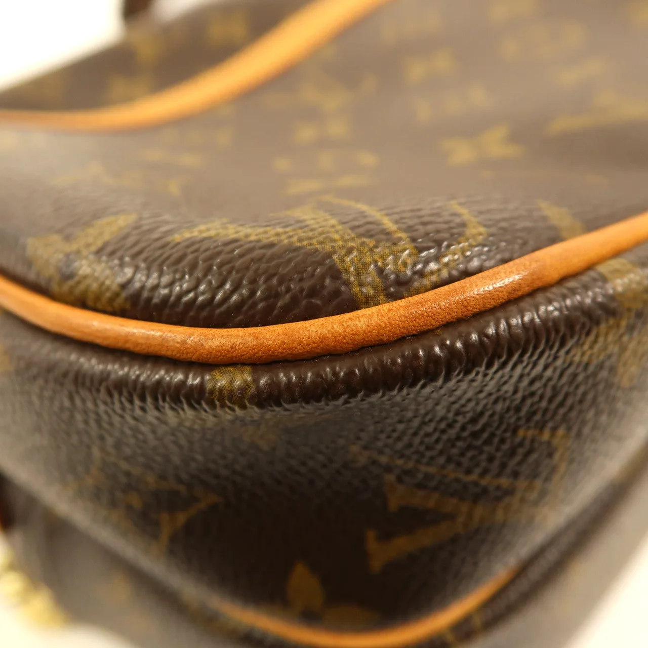 LOUIS VUITTON Reporter M45254 Shoulder Bag Coated Canvas 棕色 Coated Canvas Rank A - Thumbnail 6