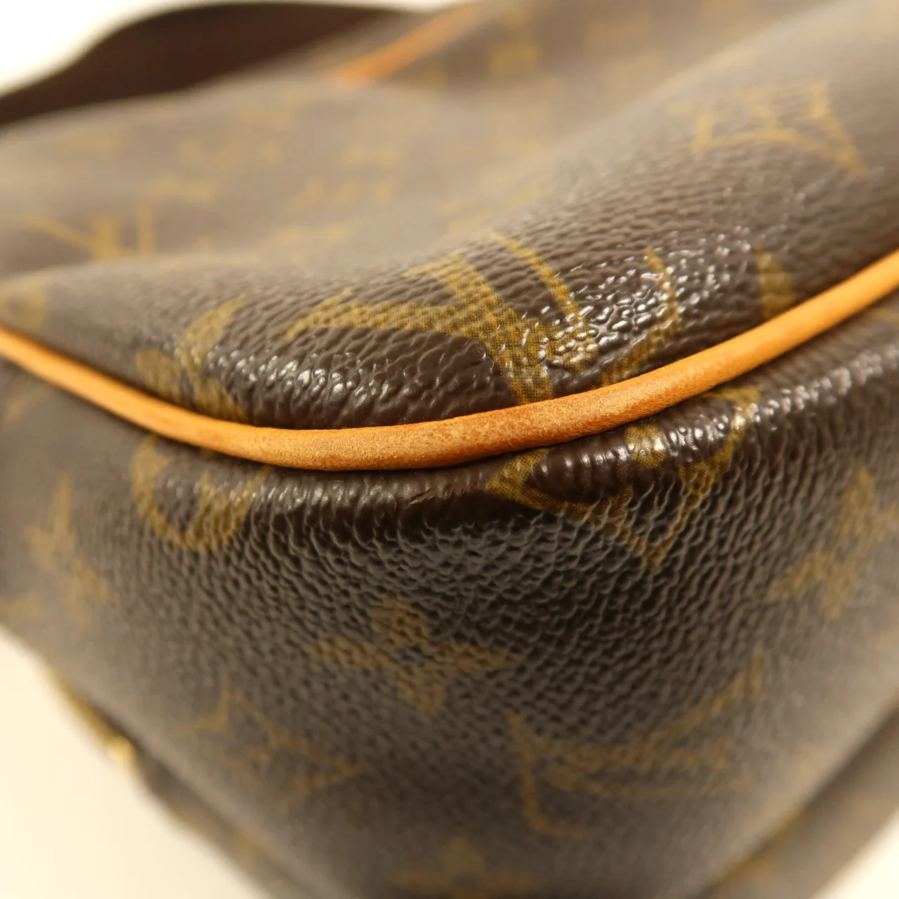 LOUIS VUITTON Reporter M45254 Shoulder Bag Coated Canvas 棕色 Coated Canvas Rank A - Thumbnail 8