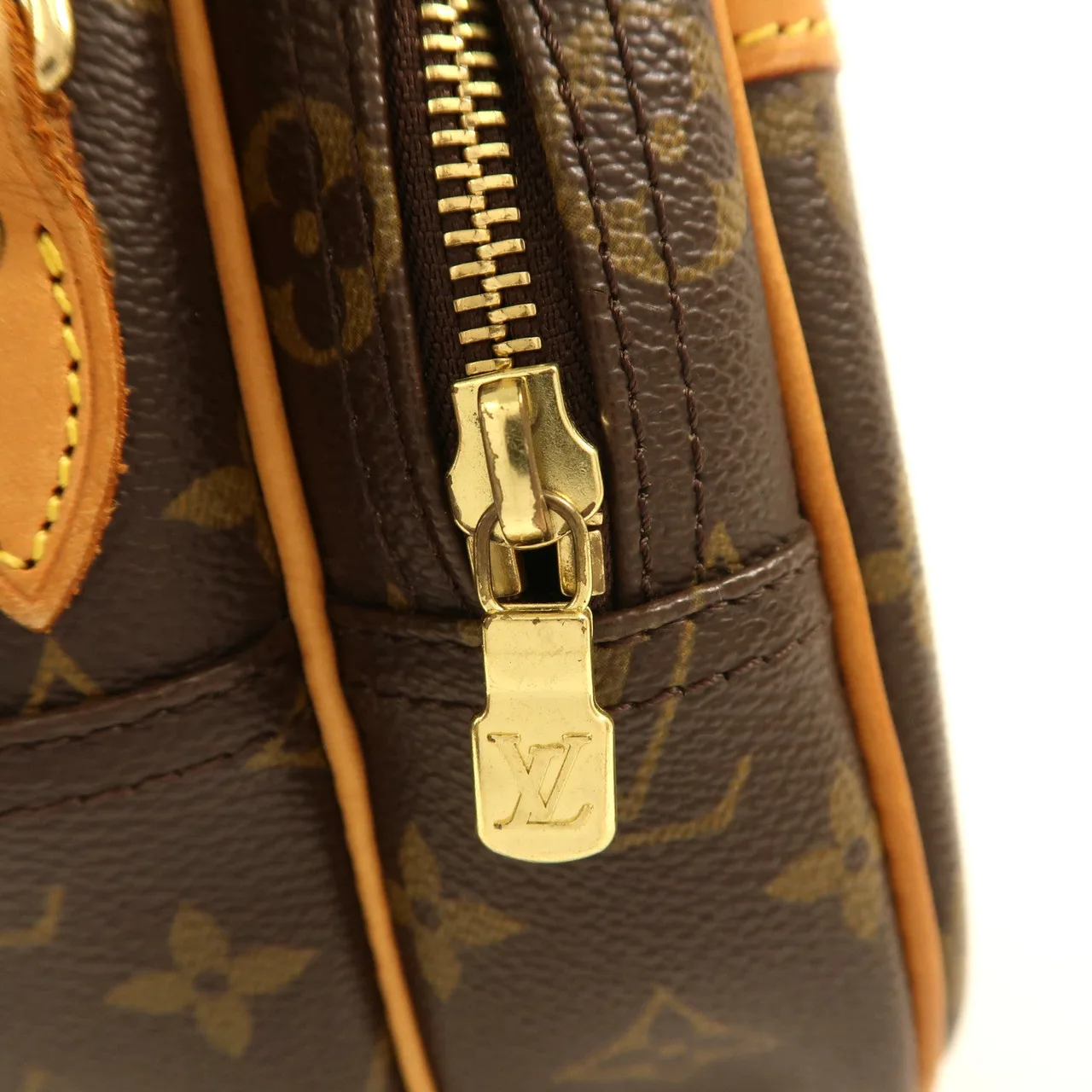 LOUIS VUITTON Reporter M45254 Shoulder Bag Coated Canvas 棕色 Coated Canvas Rank A - Thumbnail 13