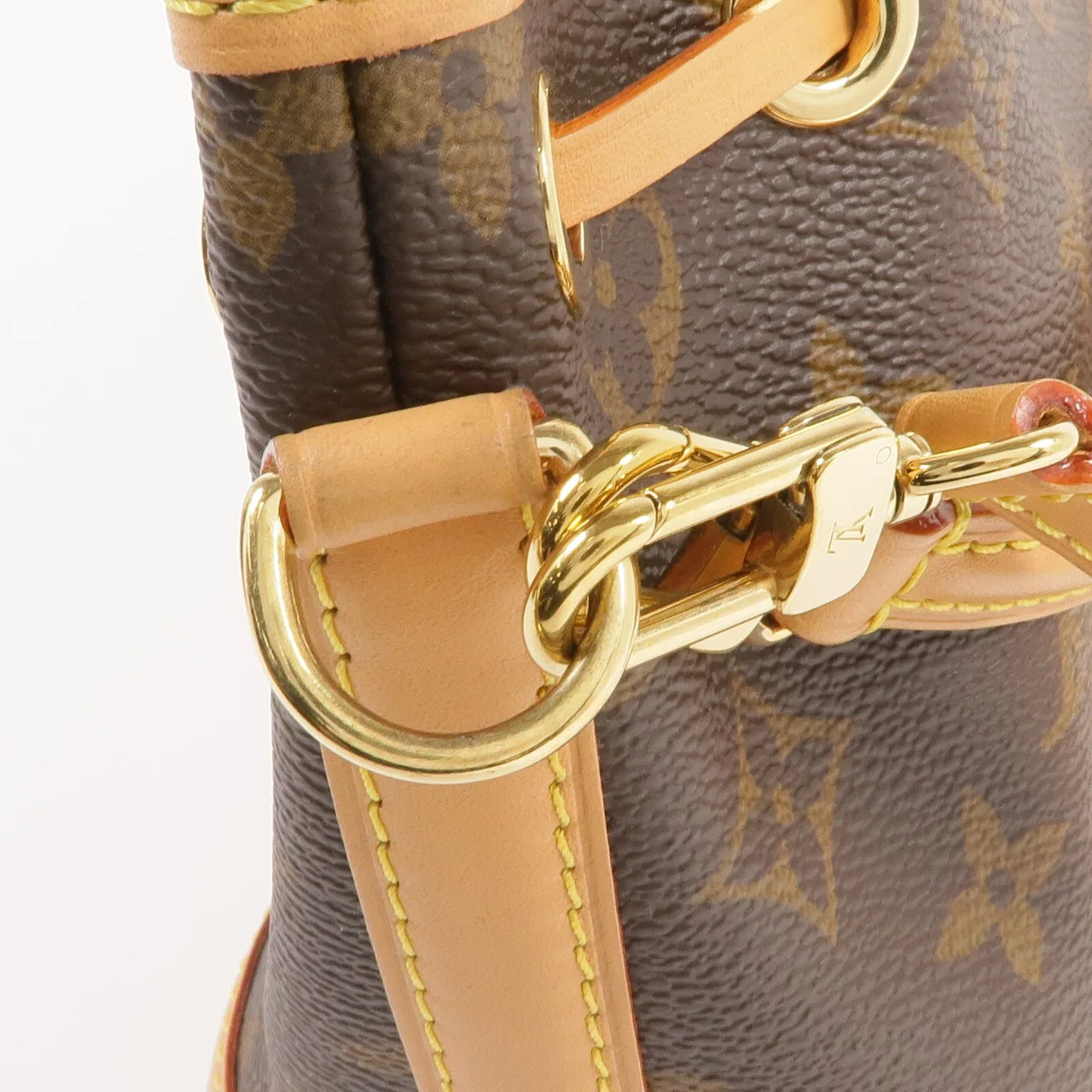 LOUIS VUITTON Nano Noe M81266 2-Way Bag Coated Canvas 棕色 Coated Canvas Rank A - Thumbnail 11