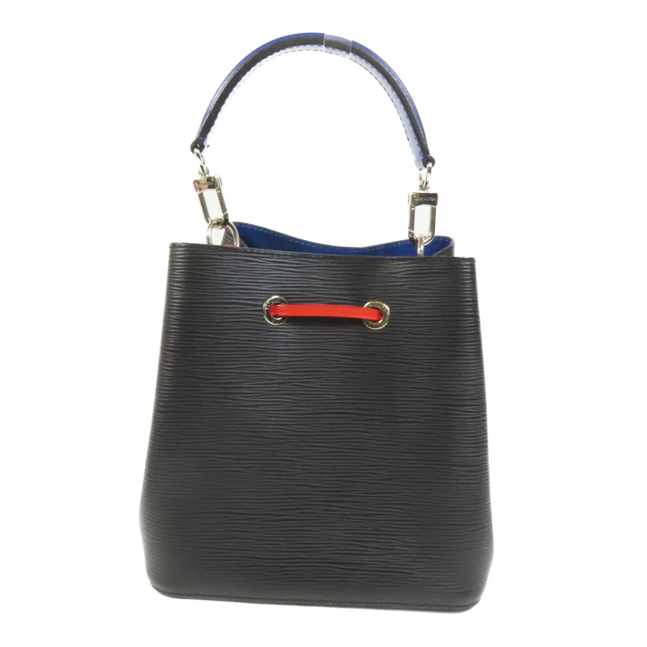 LOUIS VUITTON NeoNoe M40156 兩用包 牛皮 黑色 / 紅色 牛皮 中古品A - 縮圖 2