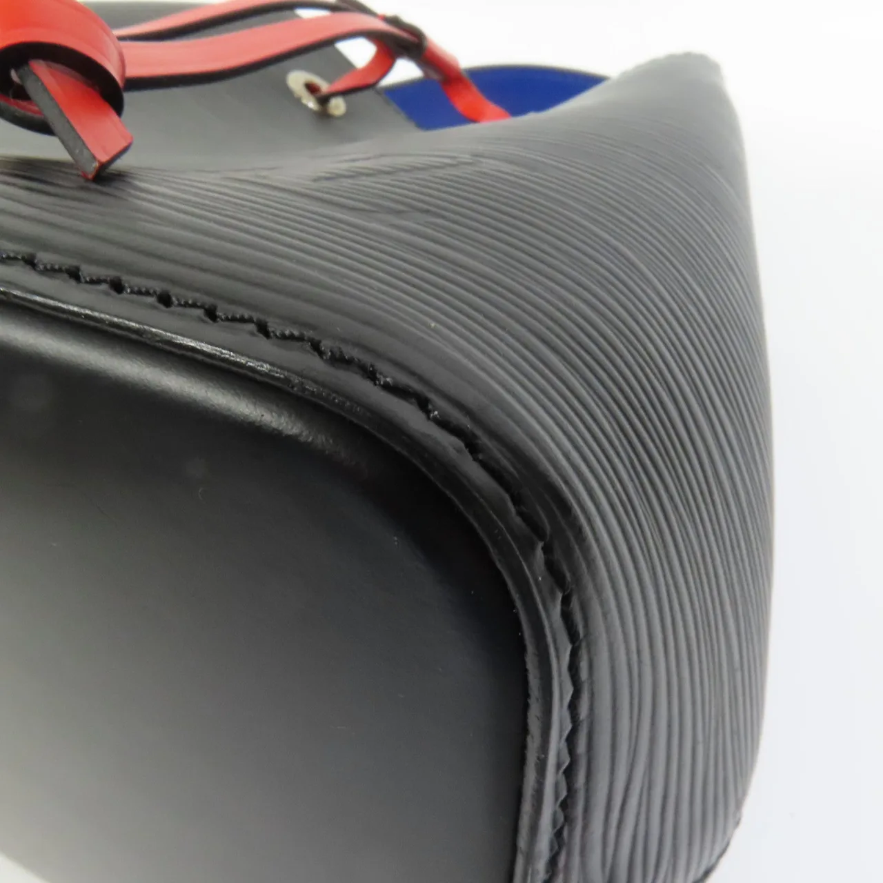 LOUIS VUITTON NeoNoe M40156 兩用包 牛皮 黑色 / 紅色 牛皮 中古品A - 縮圖 13