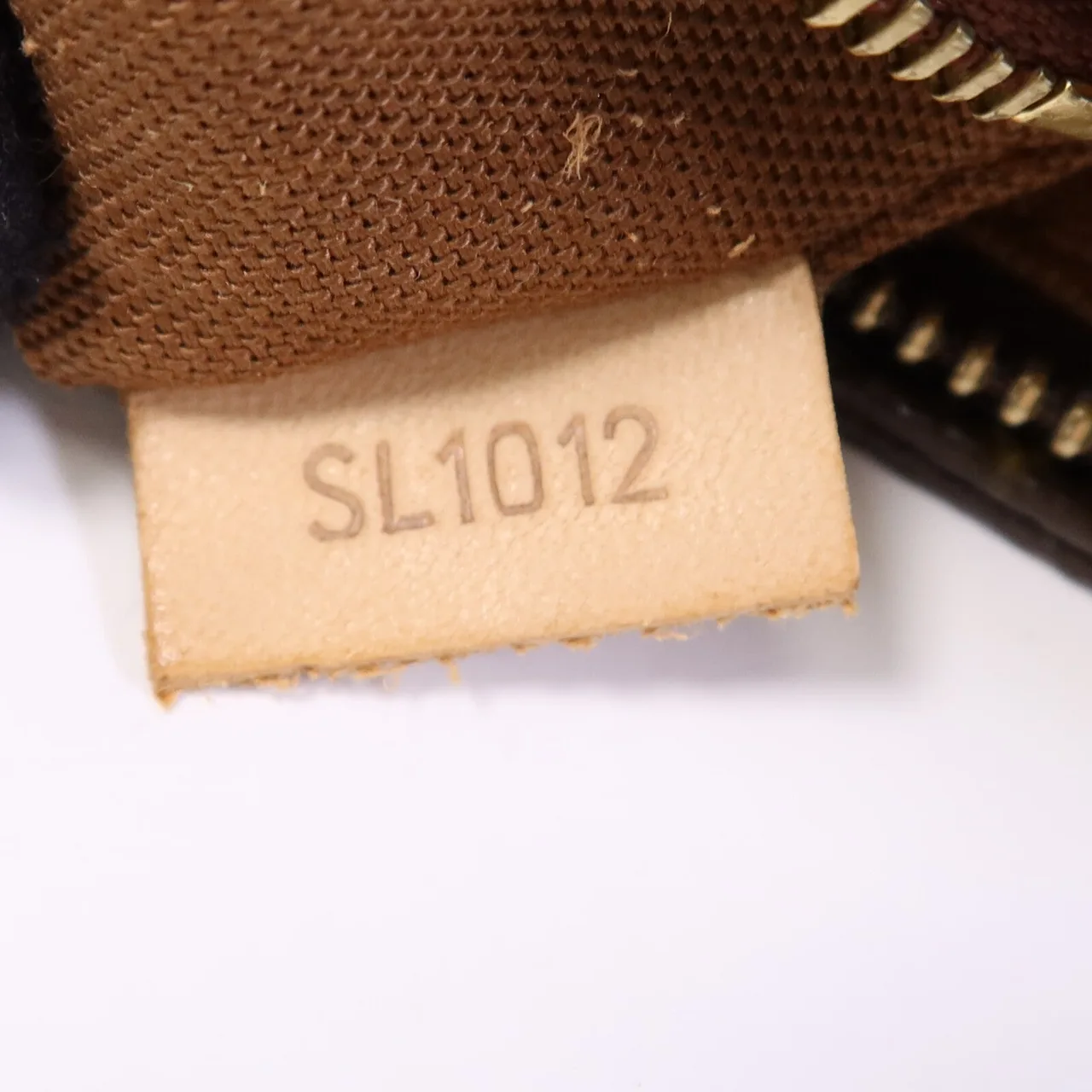 LOUIS VUITTON Trotteur M51240 肩背包 塗層帆布 棕色 塗層帆布 中古品B - 縮圖 14