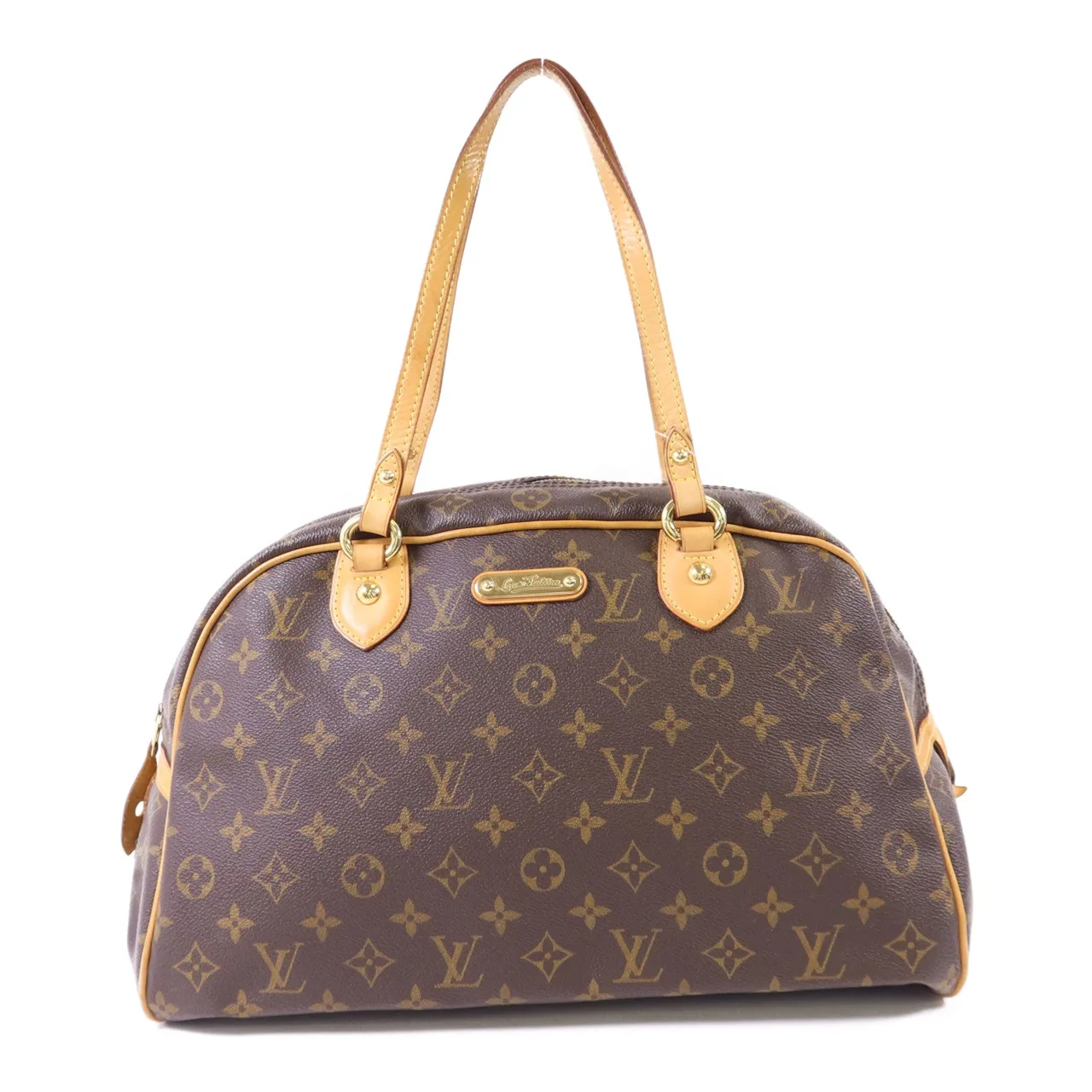 LOUIS VUITTON Montorgueil M95566 Shoulder Bag Coated Canvas