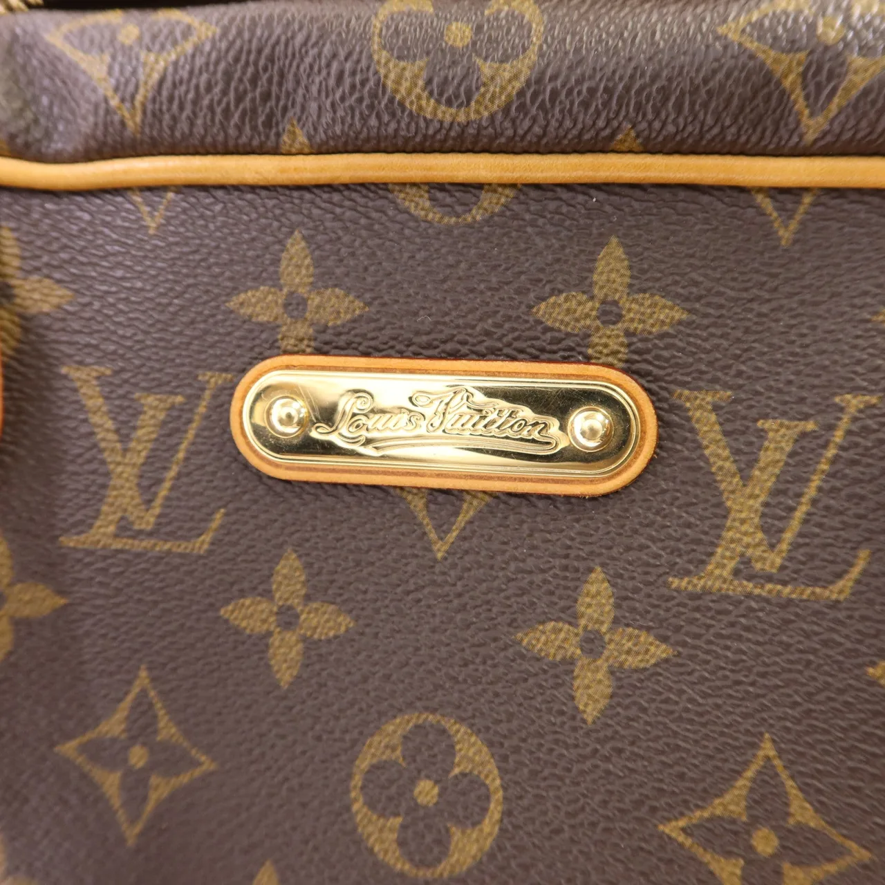LOUIS VUITTON Montorgueil M95566 肩背包 塗層帆布 棕色 塗層帆布 中古品B - 縮圖 9