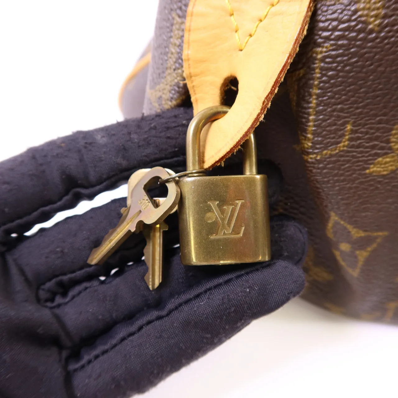 LOUIS VUITTON Montorgueil M95566 肩背包 塗層帆布 棕色 塗層帆布 中古品B - 縮圖 11