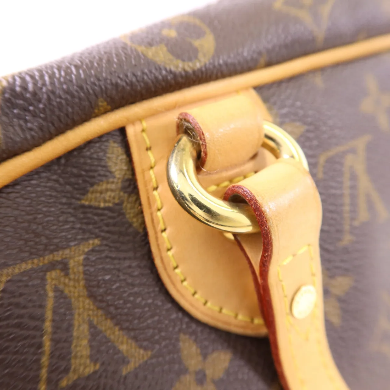 LOUIS VUITTON Montorgueil M95566 肩背包 塗層帆布 棕色 塗層帆布 中古品B - 縮圖 12
