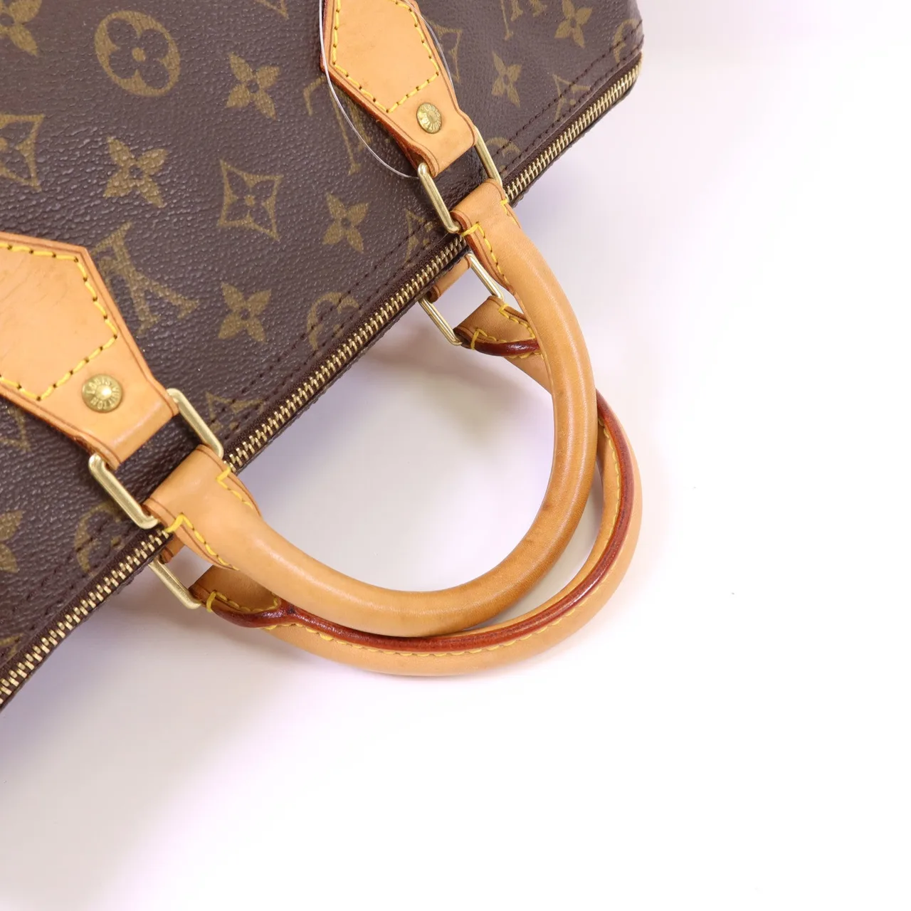 LOUIS VUITTON Speedy M41107 手提包 塗層帆布 棕色 塗層帆布 中古品B - 縮圖 5