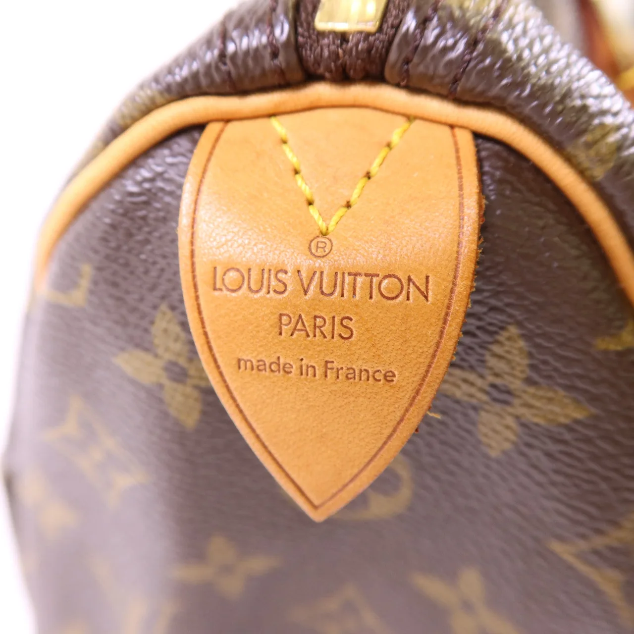 LOUIS VUITTON Speedy M41107 手提包 塗層帆布 棕色 塗層帆布 中古品B - 縮圖 7