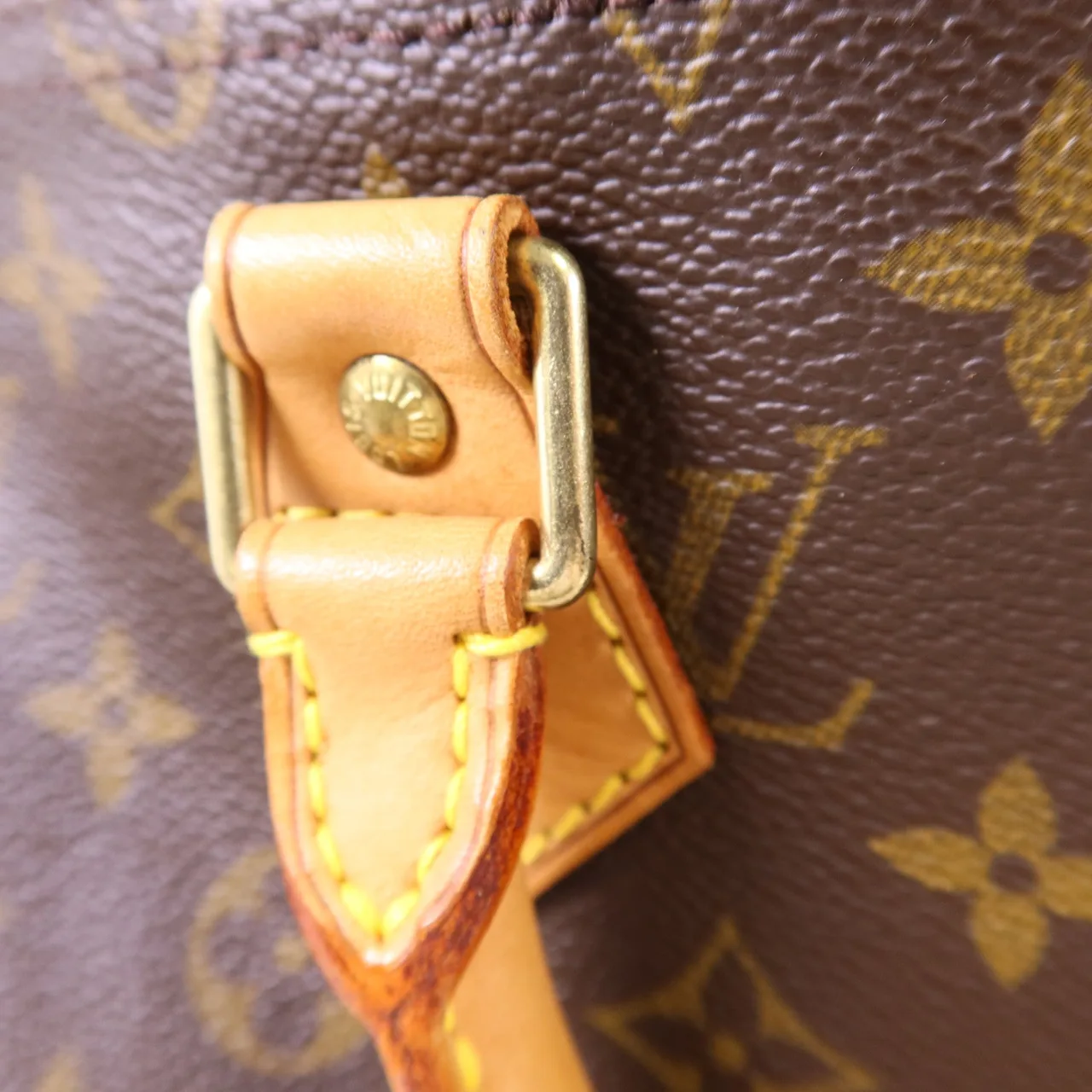 LOUIS VUITTON Speedy M41107 手提包 塗層帆布 棕色 塗層帆布 中古品B - 縮圖 10