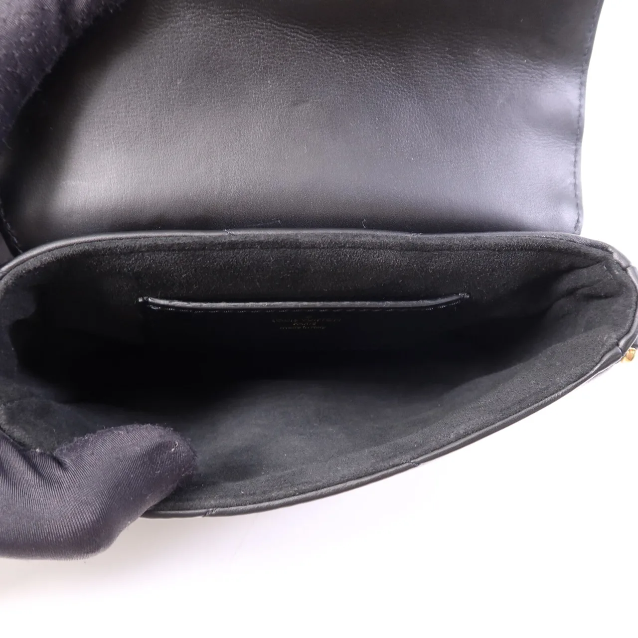 LOUIS VUITTON Multi Pochette M56461 2-Way Bag Calfskin 黑色 / Black Calfskin Rank A - Thumbnail 5