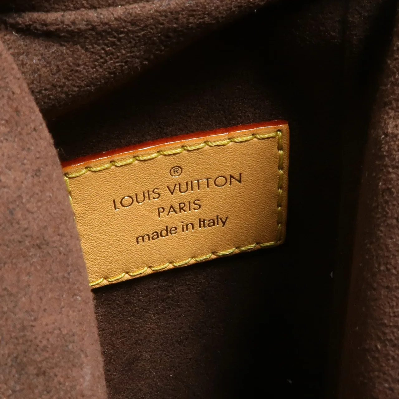 LOUIS VUITTON Side Trunk M46815 兩用包 塗層帆布 棕色 / Brown 塗層帆布 中古品B - 縮圖 6