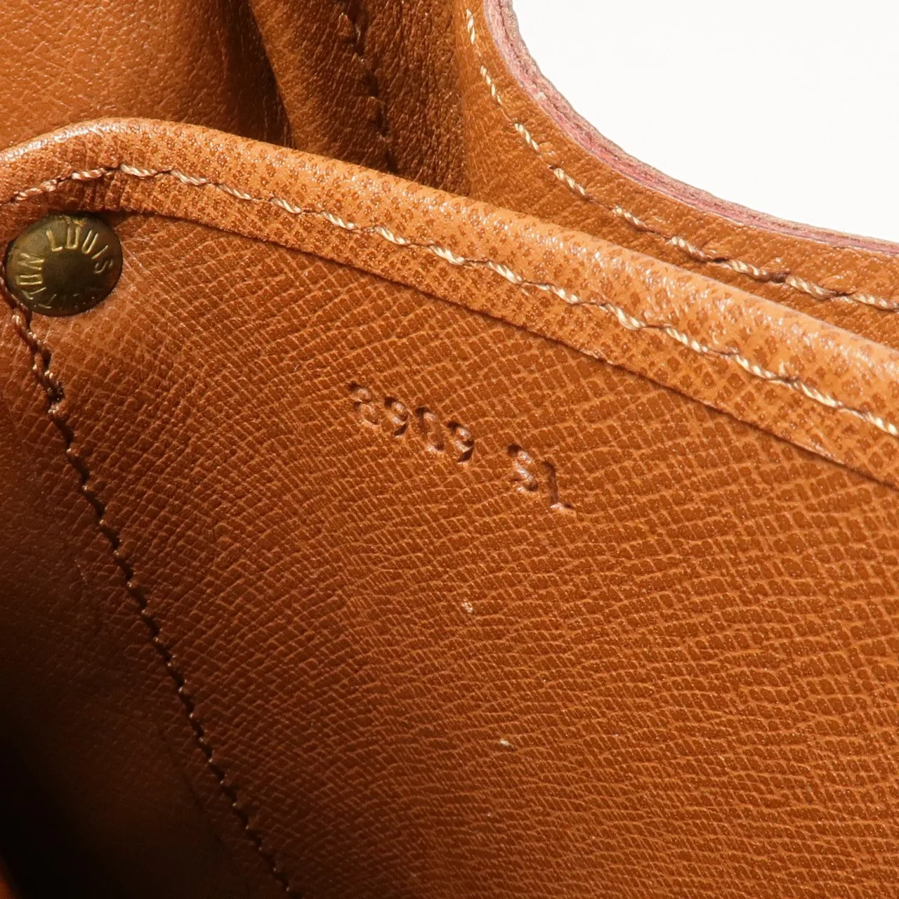 LOUIS VUITTON Cartouchiere M51252 Shoulder Bag Coated Canvas 棕色 Coated Canvas Rank A - Thumbnail 7