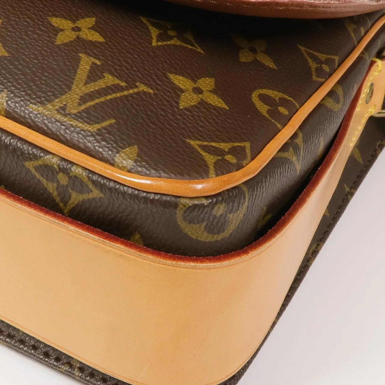 LOUIS VUITTON Cartouchiere M51252 Shoulder Bag Coated Canvas 棕色 Coated Canvas Rank A - Thumbnail 10