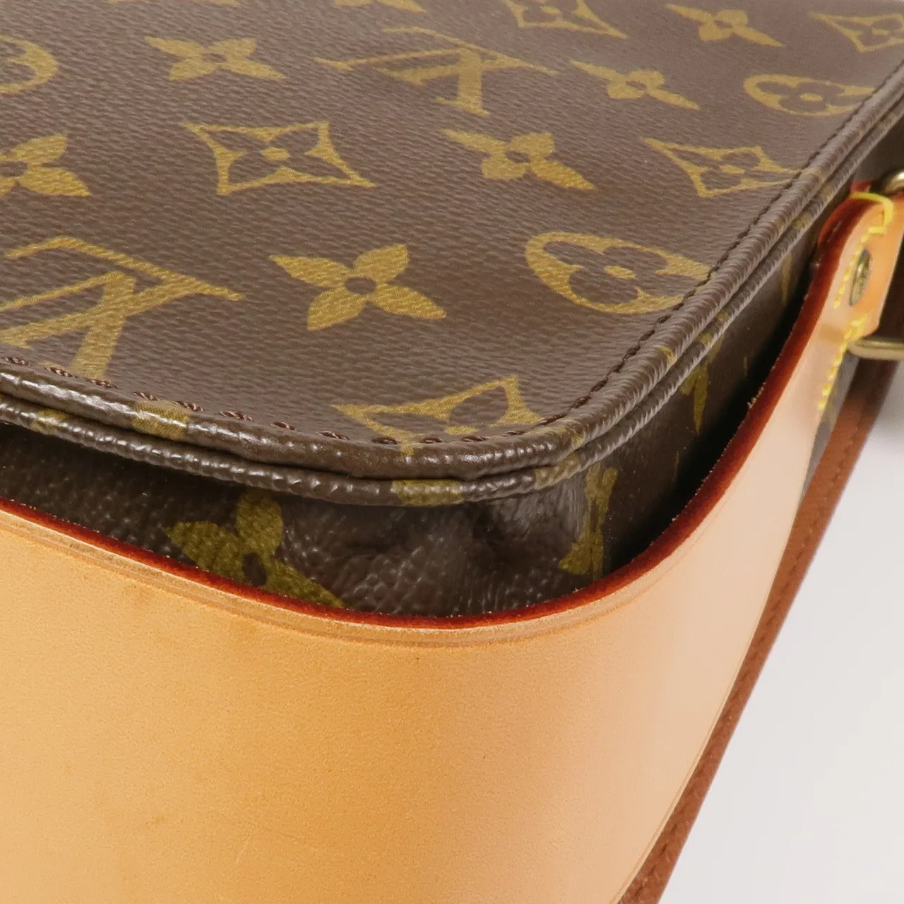 LOUIS VUITTON Cartouchiere M51252 Shoulder Bag Coated Canvas 棕色 Coated Canvas Rank A - Thumbnail 12