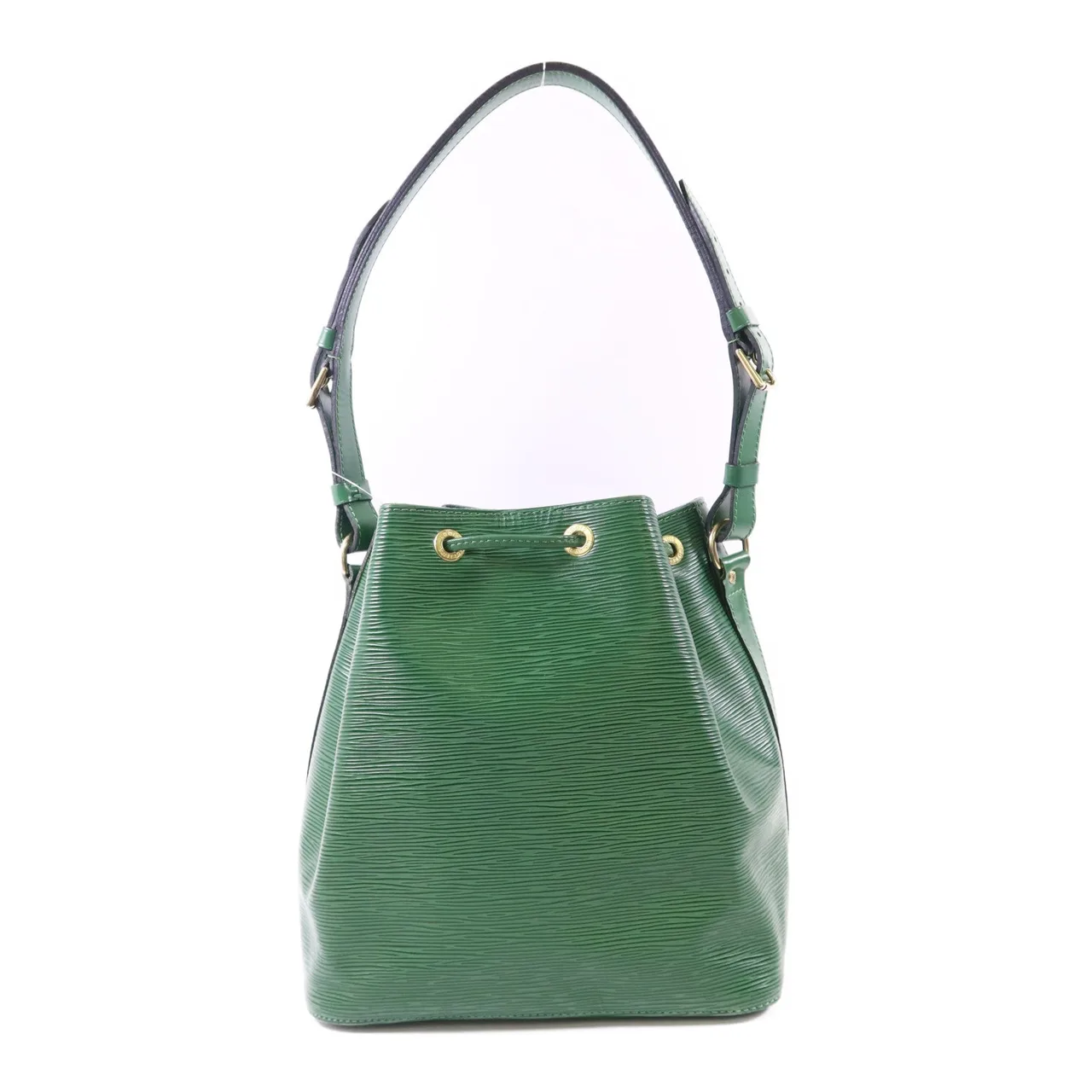 LOUIS VUITTON Bucket M44104 肩背包 牛皮 綠色 牛皮 中古品A - 縮圖 2