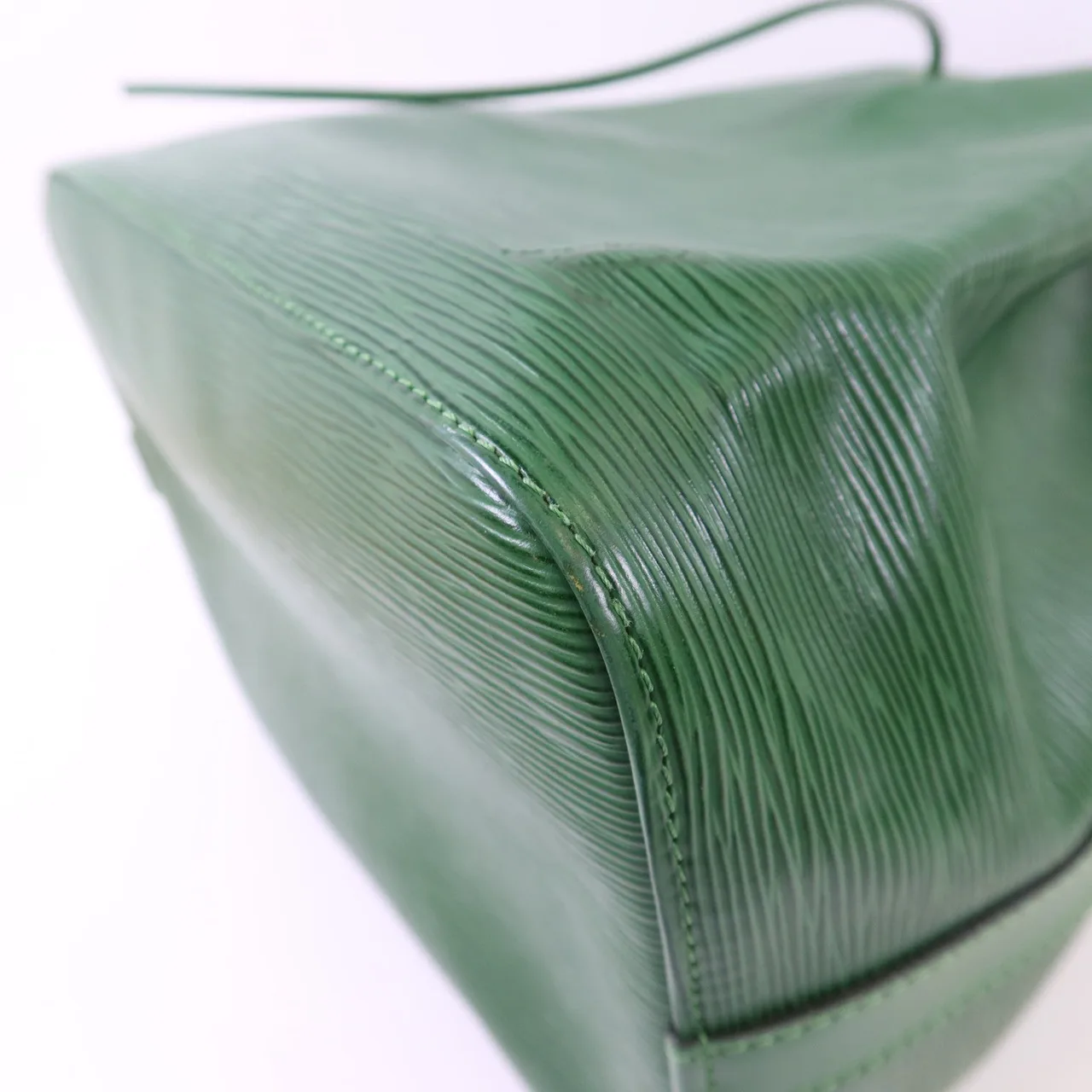 LOUIS VUITTON Bucket M44104 肩背包 牛皮 綠色 牛皮 中古品A - 縮圖 13