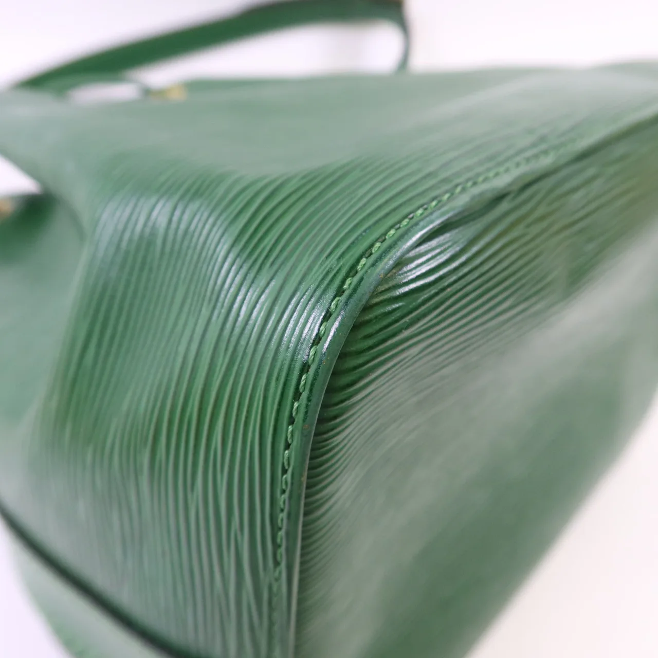 LOUIS VUITTON Bucket M44104 肩背包 牛皮 綠色 牛皮 中古品A - 縮圖 16