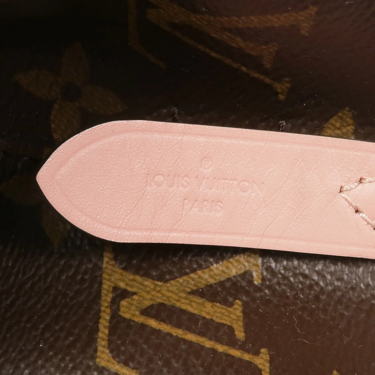 LOUIS VUITTON NeoNoe M44020 肩背包 塗層帆布 棕色 / 粉色 塗層帆布 中古品A - 縮圖 6