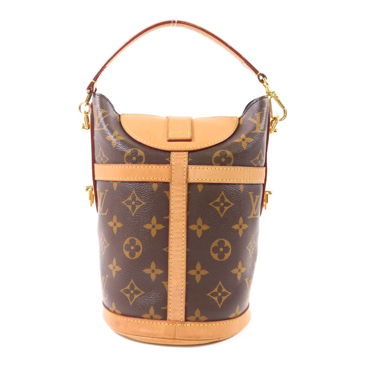 LOUIS VUITTON Duffle M43587 2-Way Bag Coated Canvas 棕色 Coated Canvas Rank B - Thumbnail 2