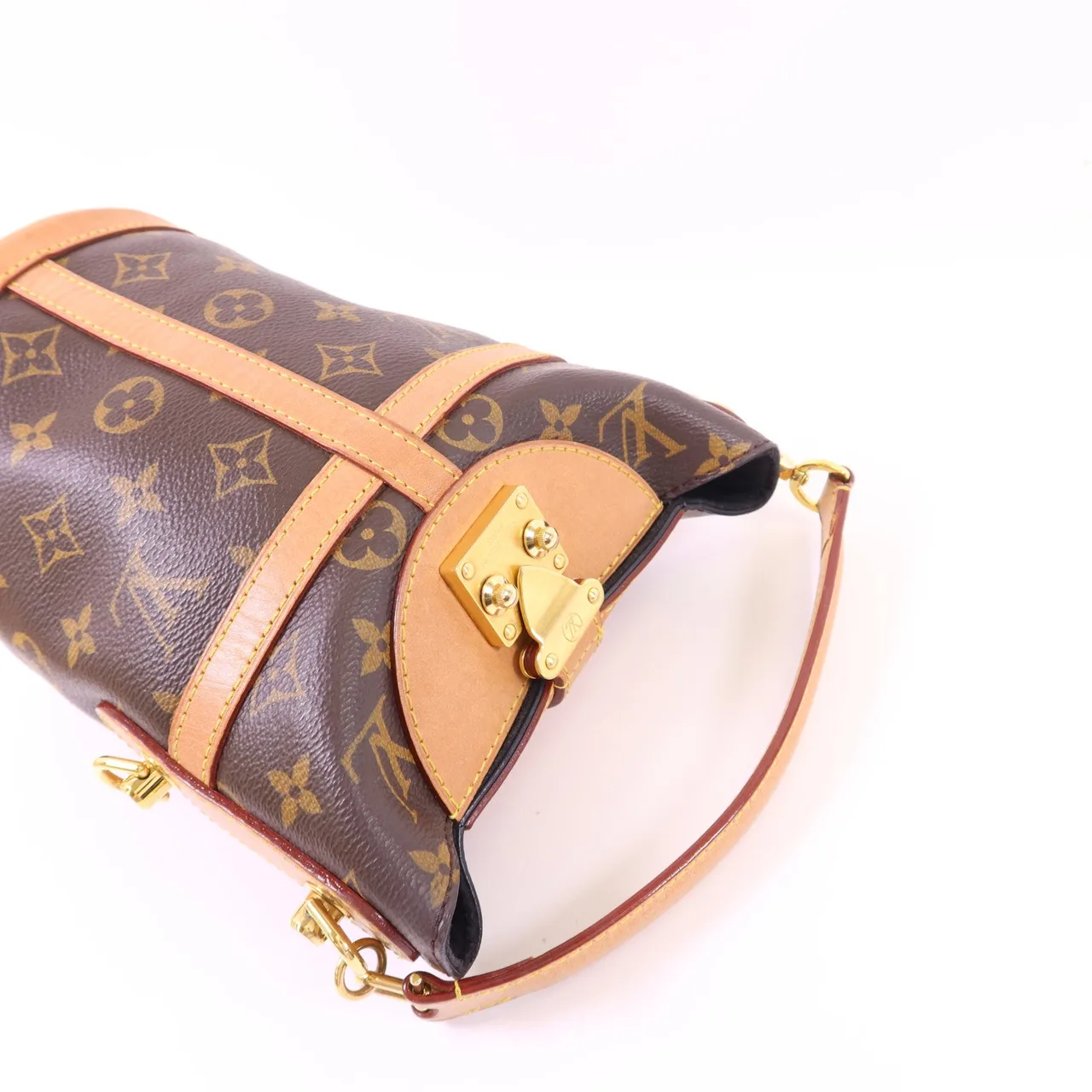 LOUIS VUITTON Duffle M43587 2-Way Bag Coated Canvas 棕色 Coated Canvas Rank B - Thumbnail 5