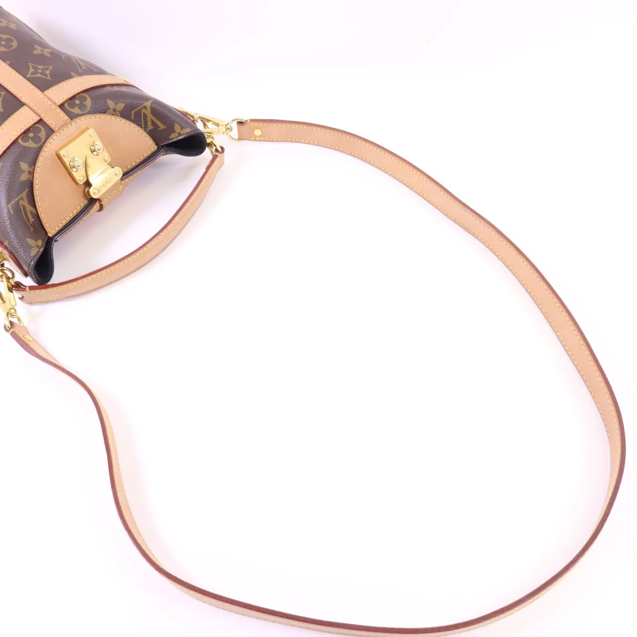 LOUIS VUITTON Duffle M43587 2-Way Bag Coated Canvas 棕色 Coated Canvas Rank B - Thumbnail 6