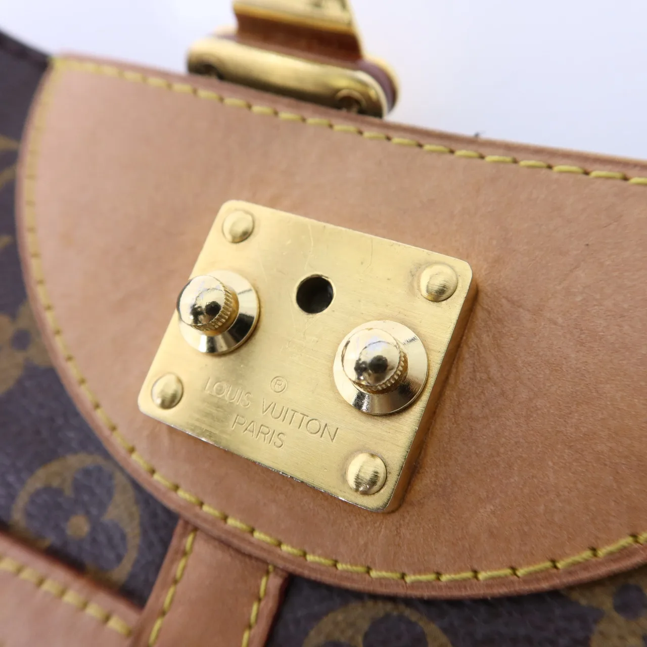 LOUIS VUITTON Duffle M43587 2-Way Bag Coated Canvas 棕色 Coated Canvas Rank B - Thumbnail 10