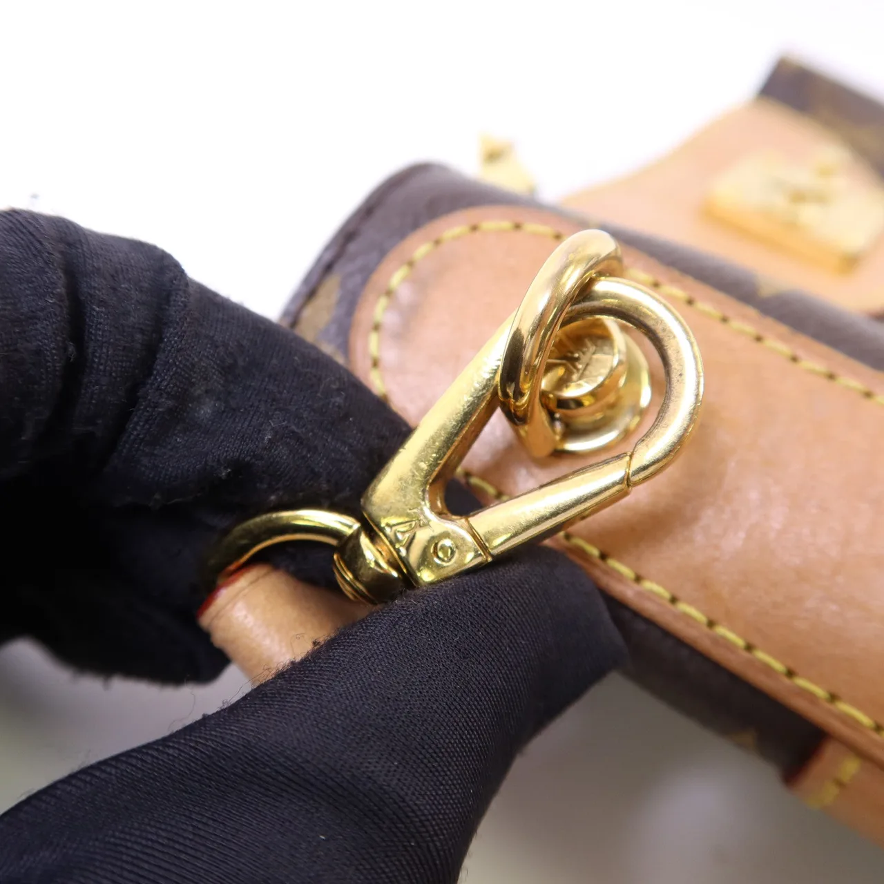 LOUIS VUITTON Duffle M43587 2-Way Bag Coated Canvas 棕色 Coated Canvas Rank B - Thumbnail 14