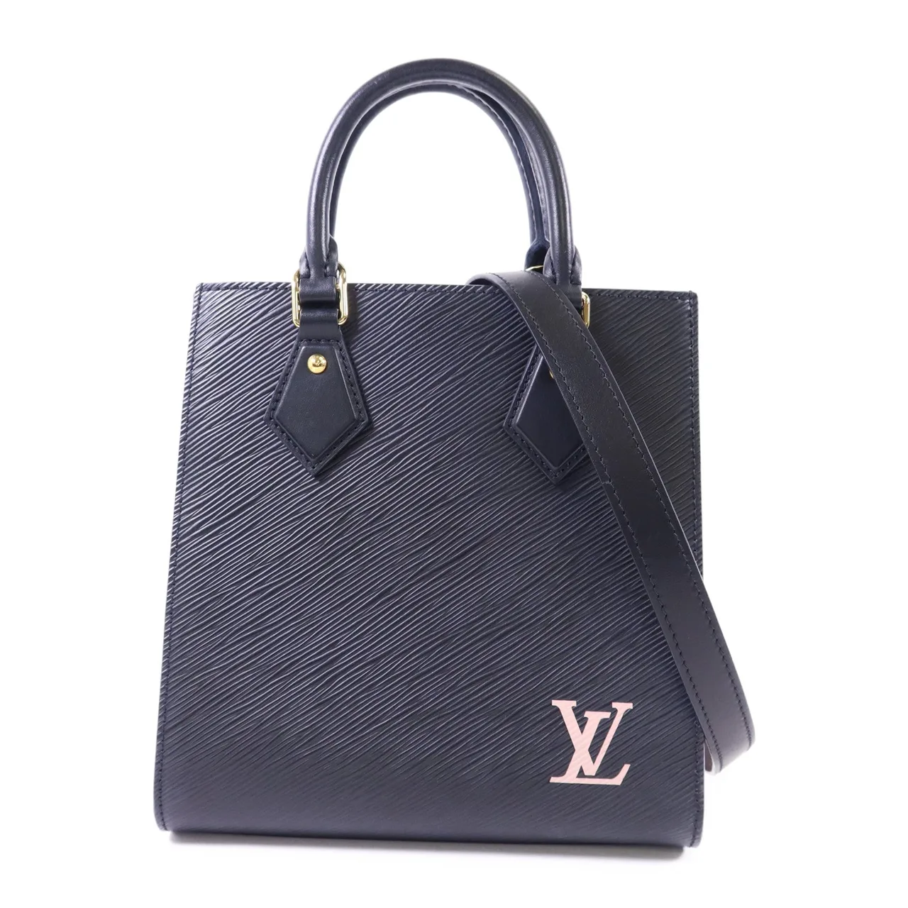 LOUIS VUITTON Sac Plat M20958 2-Way Bag Calfskin 黑色