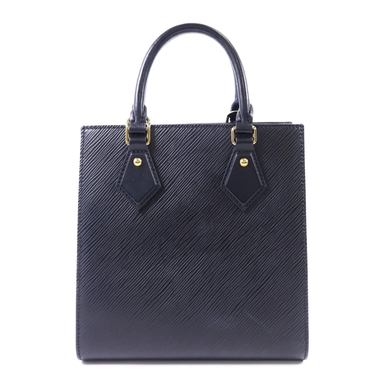 LOUIS VUITTON Sac Plat M20958 2-Way Bag Calfskin 黑色 Calfskin Rank B - Thumbnail 2