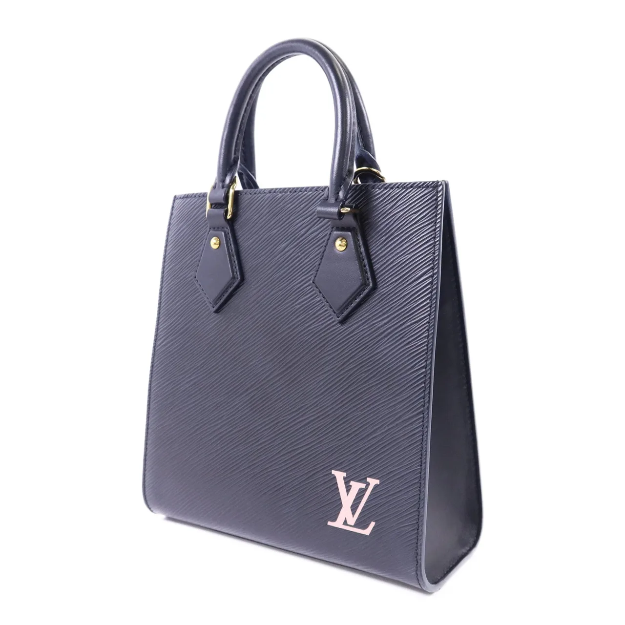LOUIS VUITTON Sac Plat M20958 2-Way Bag Calfskin 黑色 Calfskin Rank B - Thumbnail 3