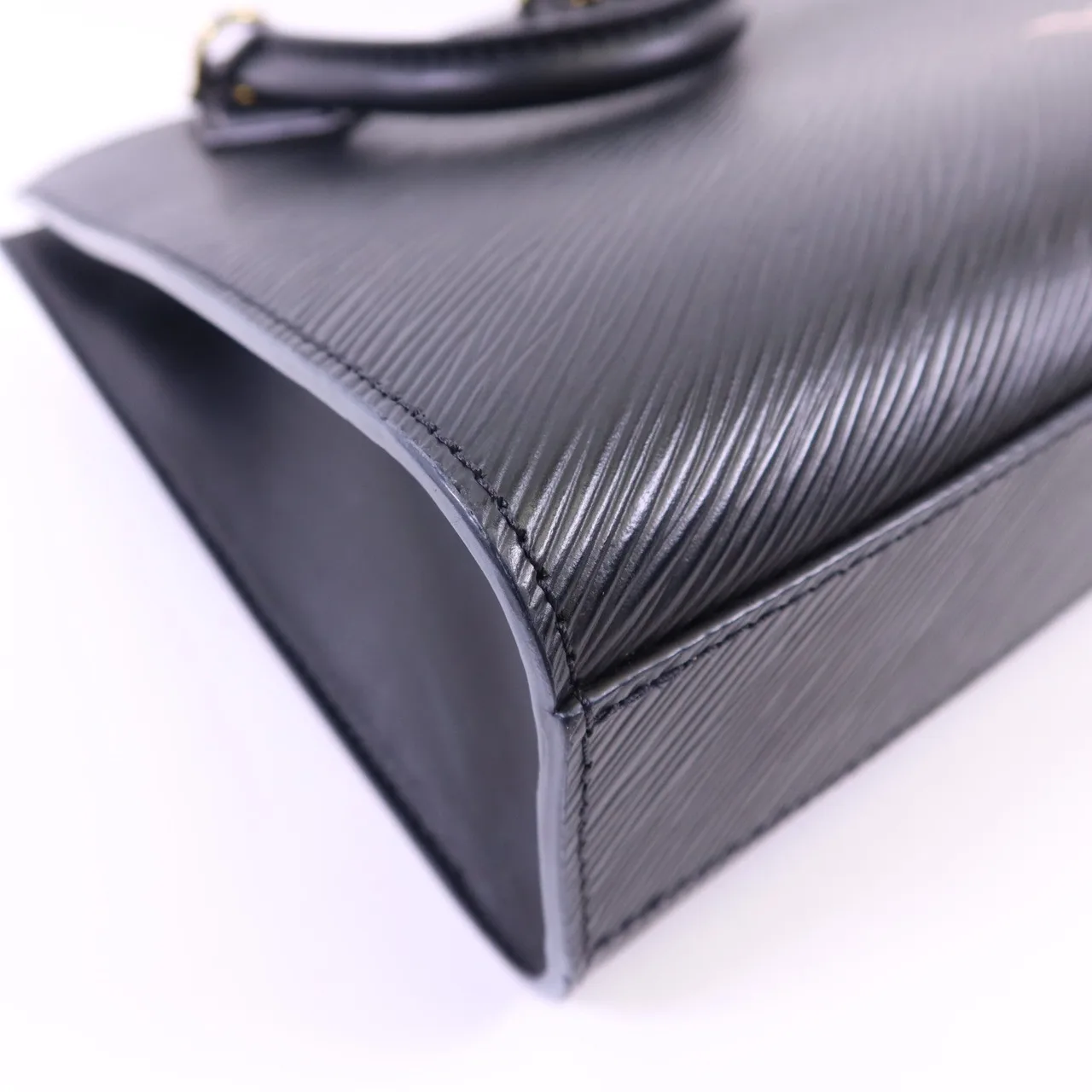 LOUIS VUITTON Sac Plat M20958 2-Way Bag Calfskin 黑色 Calfskin Rank B - Thumbnail 11