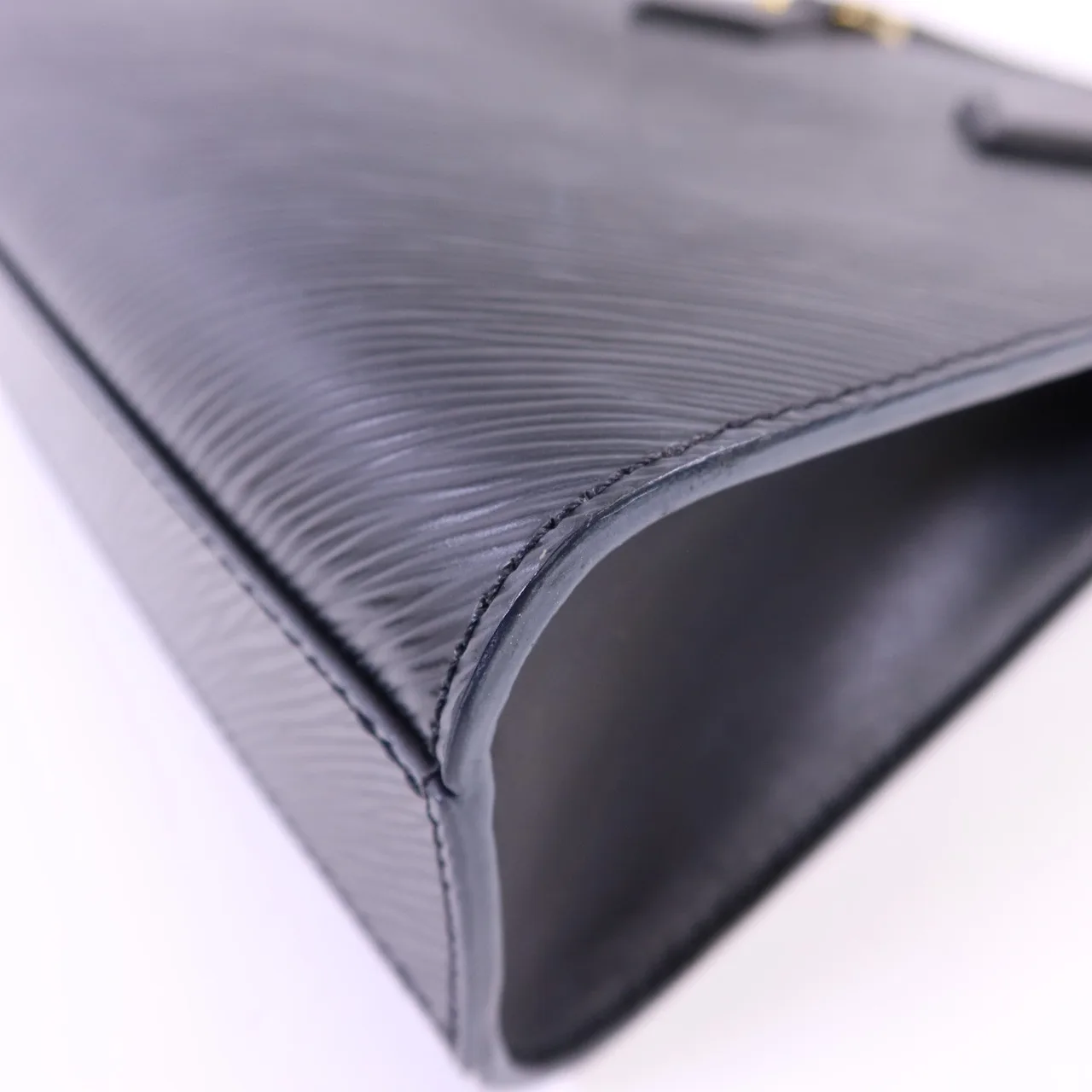 LOUIS VUITTON Sac Plat M20958 2-Way Bag Calfskin 黑色 Calfskin Rank B - Thumbnail 12