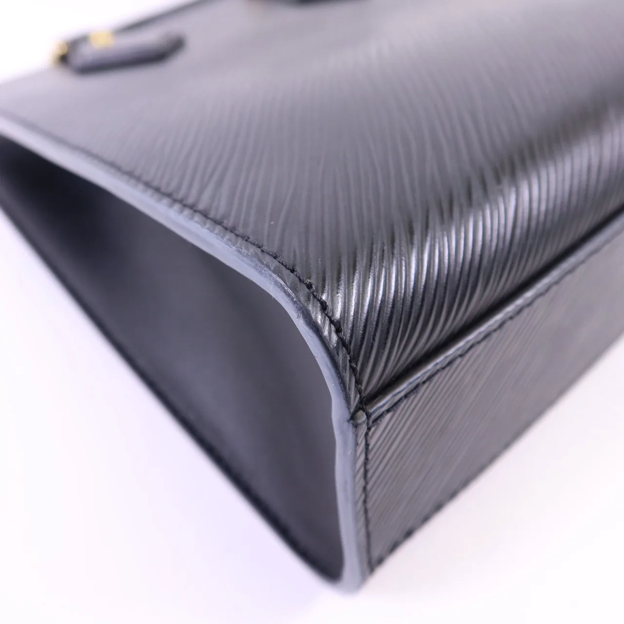 LOUIS VUITTON Sac Plat M20958 2-Way Bag Calfskin 黑色 Calfskin Rank B - Thumbnail 13