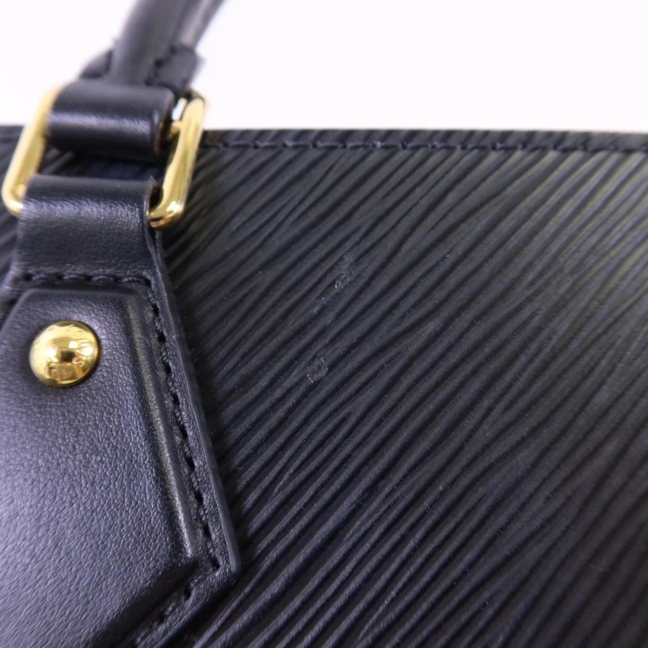 LOUIS VUITTON Sac Plat M20958 2-Way Bag Calfskin 黑色 Calfskin Rank B - Thumbnail 15