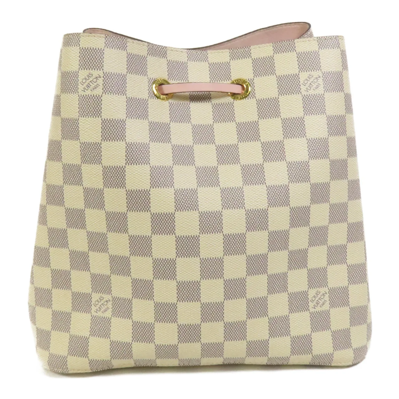 LOUIS VUITTON NeoNoe N40152 肩背包 塗層帆布 白色 塗層帆布 中古品A - 縮圖 2