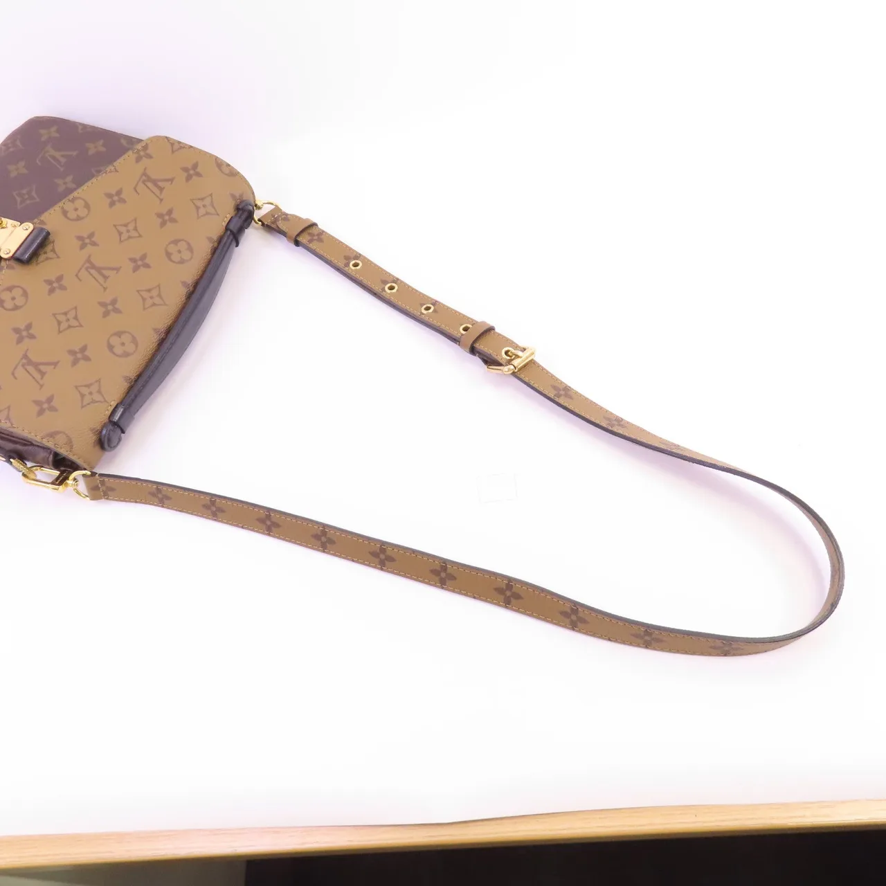 LOUIS VUITTON Pochette Metis M44876 兩用包 塗層帆布 棕色 塗層帆布 中古品A - 縮圖 5