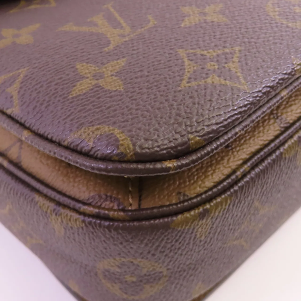 LOUIS VUITTON Pochette Metis M44876 兩用包 塗層帆布 棕色 塗層帆布 中古品A - 縮圖 6