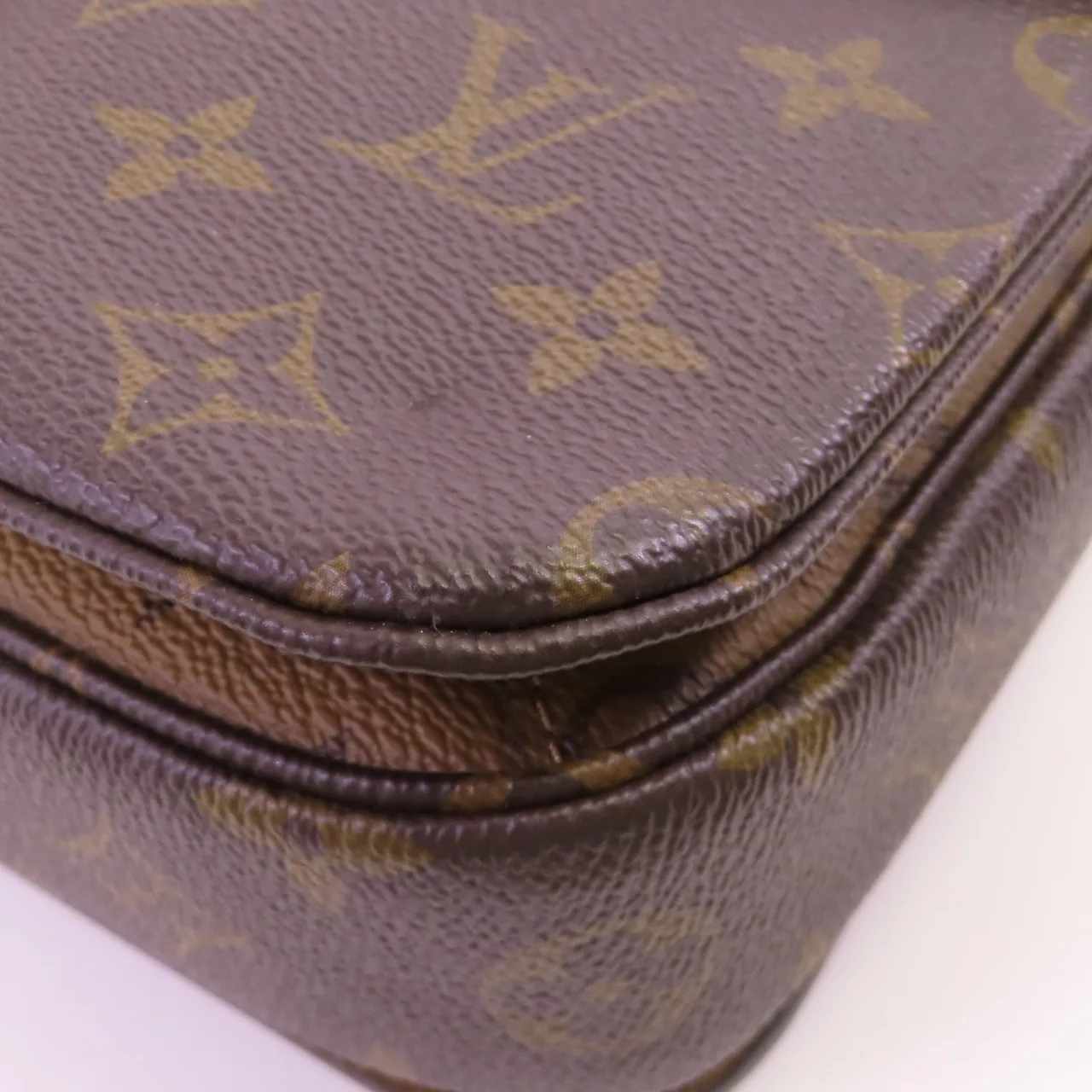 LOUIS VUITTON Pochette Metis M44876 兩用包 塗層帆布 棕色 塗層帆布 中古品A - 縮圖 7