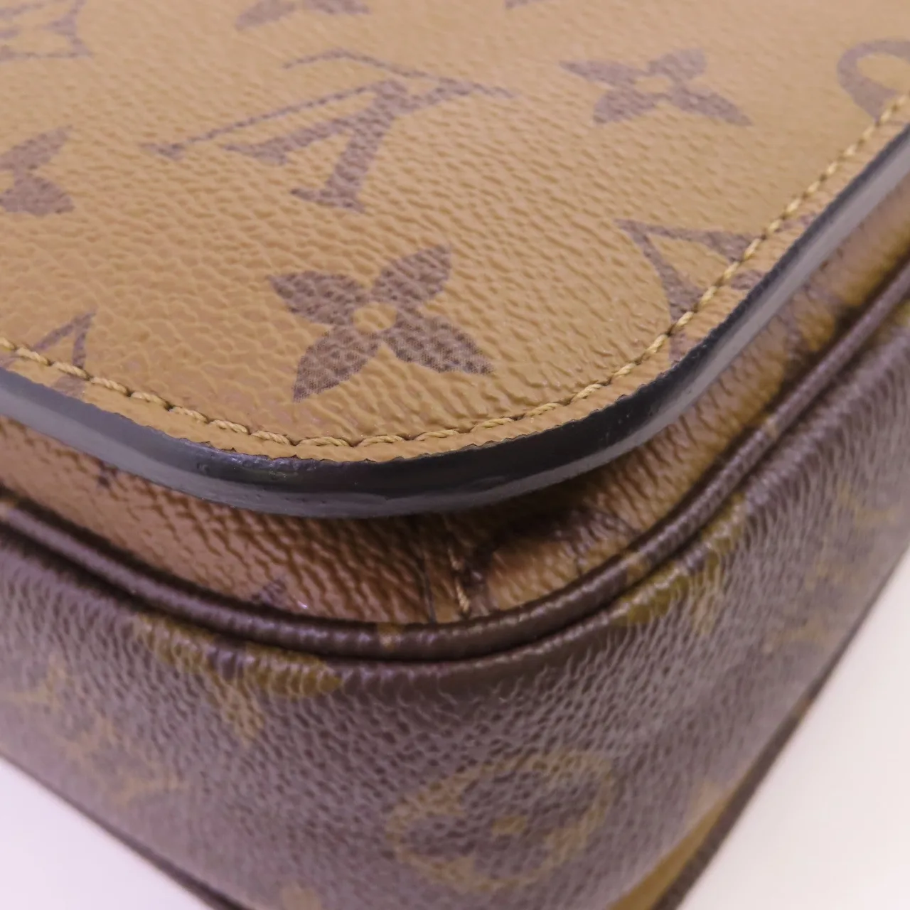 LOUIS VUITTON Pochette Metis M44876 兩用包 塗層帆布 棕色 塗層帆布 中古品A - 縮圖 9