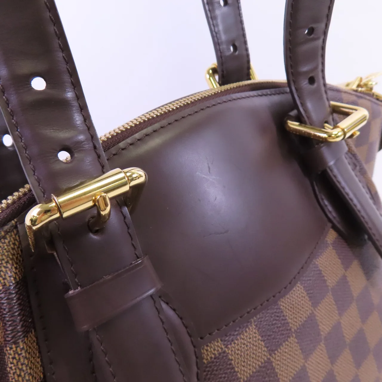 LOUIS VUITTON Verona N41119 肩背包 塗層帆布 棕色 塗層帆布 中古品B - 縮圖 4