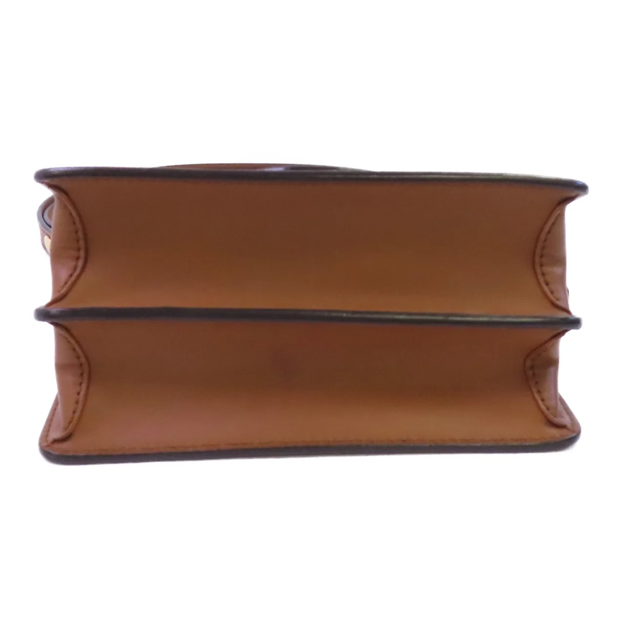 LOUIS VUITTON Mini Dauphine M44580 肩背包 塗層帆布 棕色 塗層帆布 中古品A - 縮圖 4