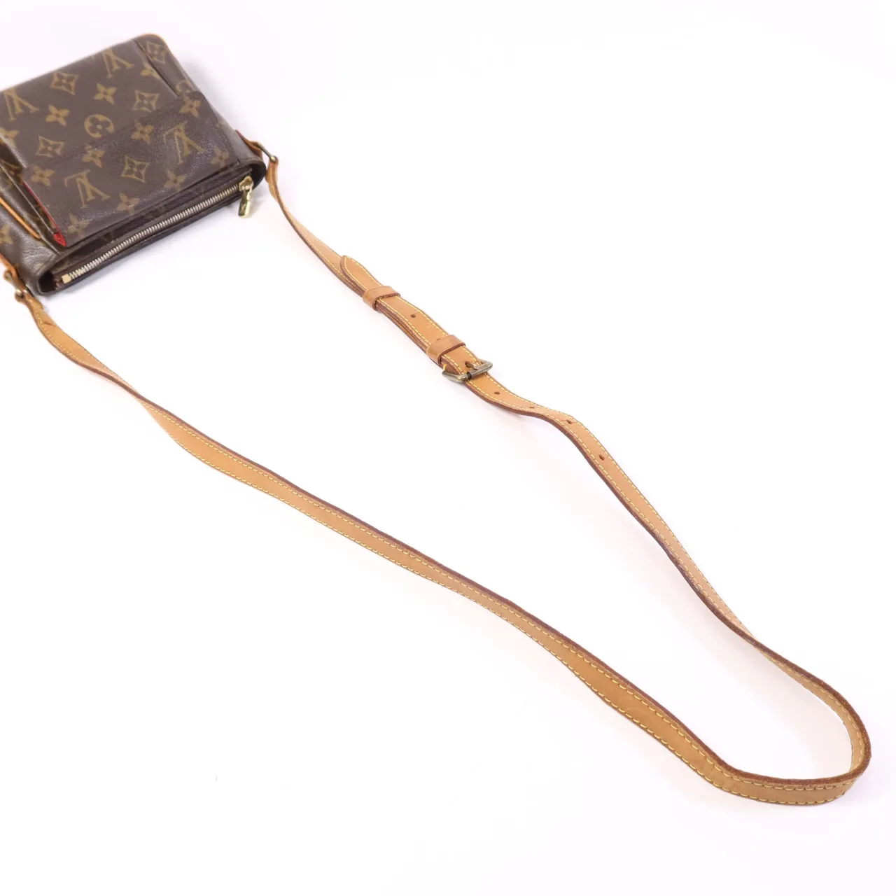 LOUIS VUITTON Viva Cite M51165 肩背包 塗層帆布 棕色 塗層帆布 中古品B - 縮圖 9