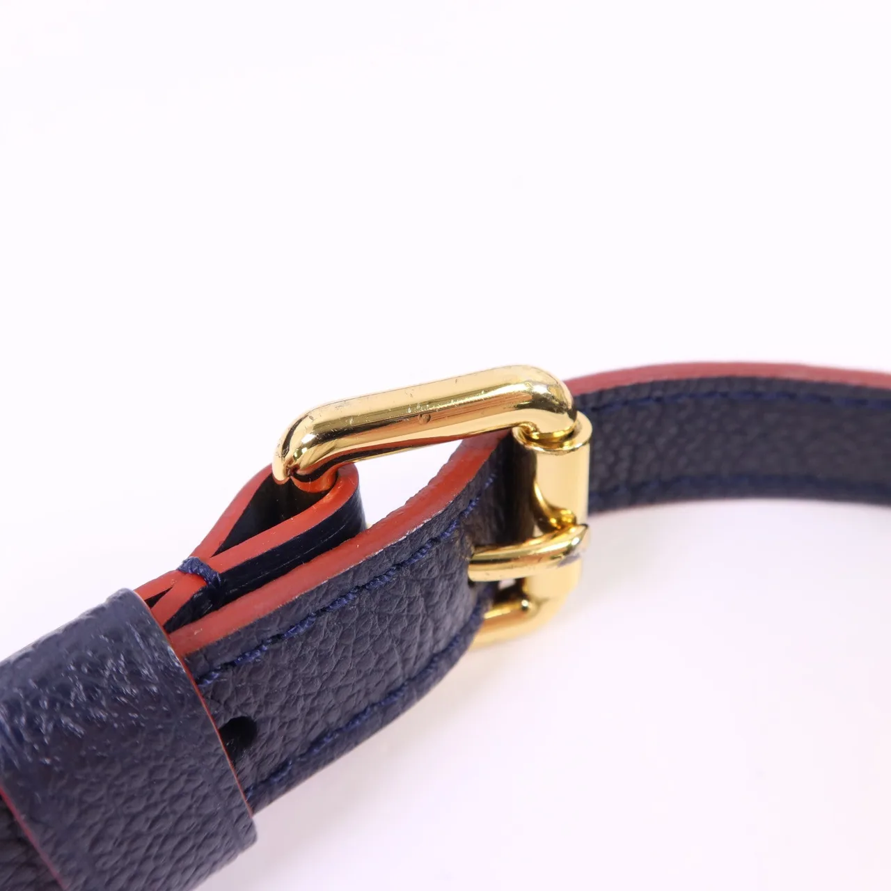 LOUIS VUITTON Pochette Metis M44071 兩用包 牛皮 海軍藍 牛皮 中古品A - 縮圖 6