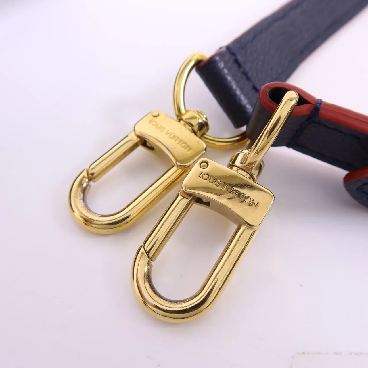 LOUIS VUITTON Pochette Metis M44071 兩用包 牛皮 海軍藍 牛皮 中古品A - 縮圖 7