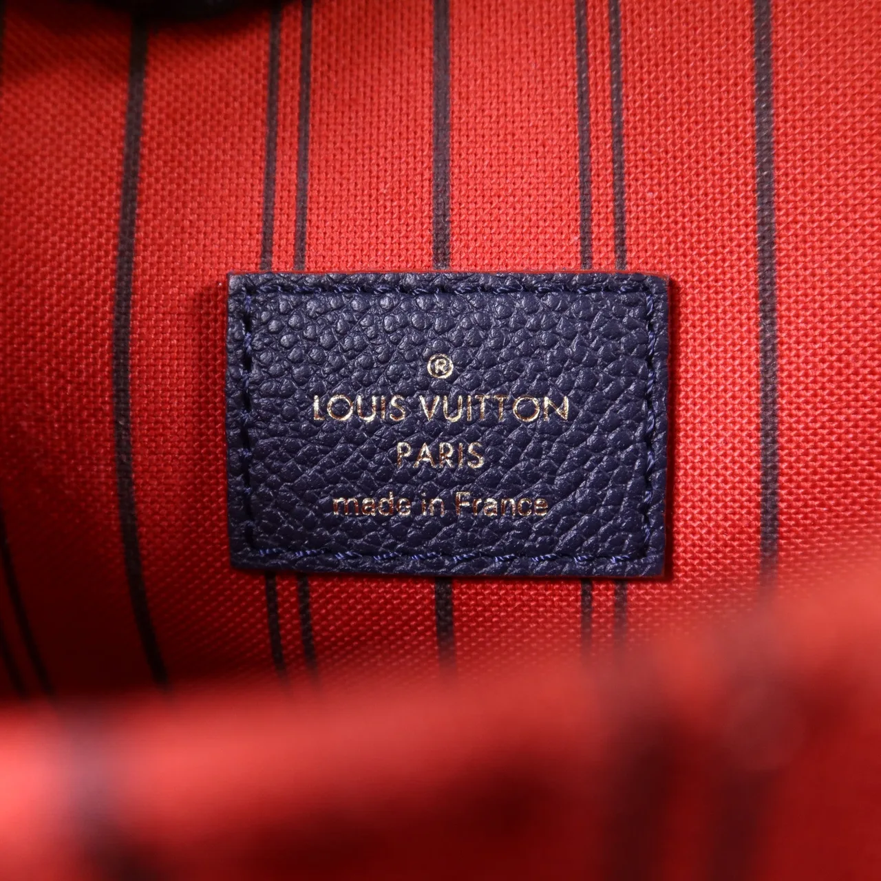 LOUIS VUITTON Pochette Metis M44071 兩用包 牛皮 海軍藍 牛皮 中古品A - 縮圖 9