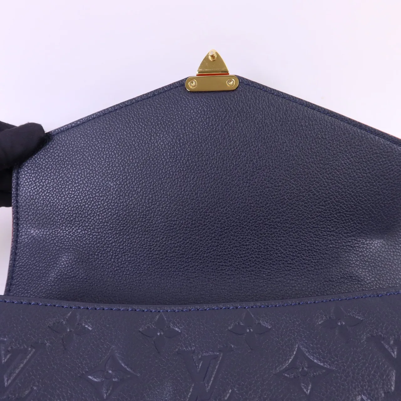 LOUIS VUITTON Pochette Metis M44071 兩用包 牛皮 海軍藍 牛皮 中古品A - 縮圖 16